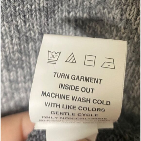 Commerce Linen Cotton Knit Sweater Mens XXL Gray Color block Pullover Preppy‎ - Picture 5 of 8